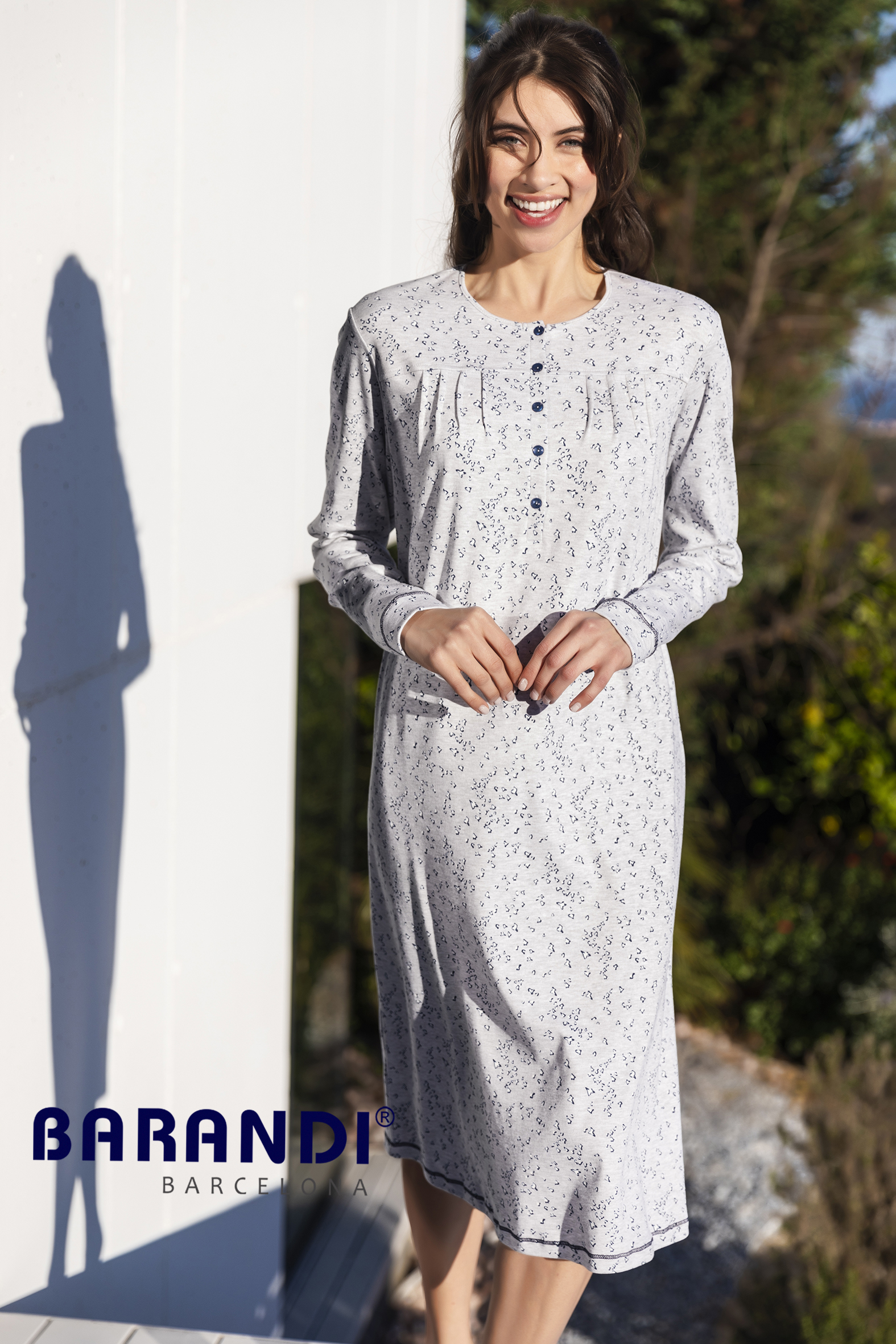 Camisón mujer invierno barandi modelo class - Merceria Lenceria Isabel